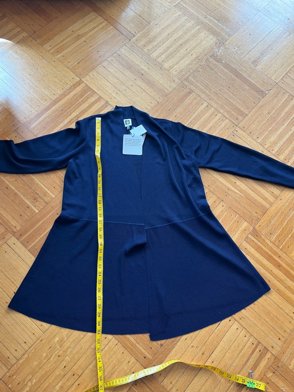 Anne Klein • NWT Dressy A-line Open-Front Cardigan